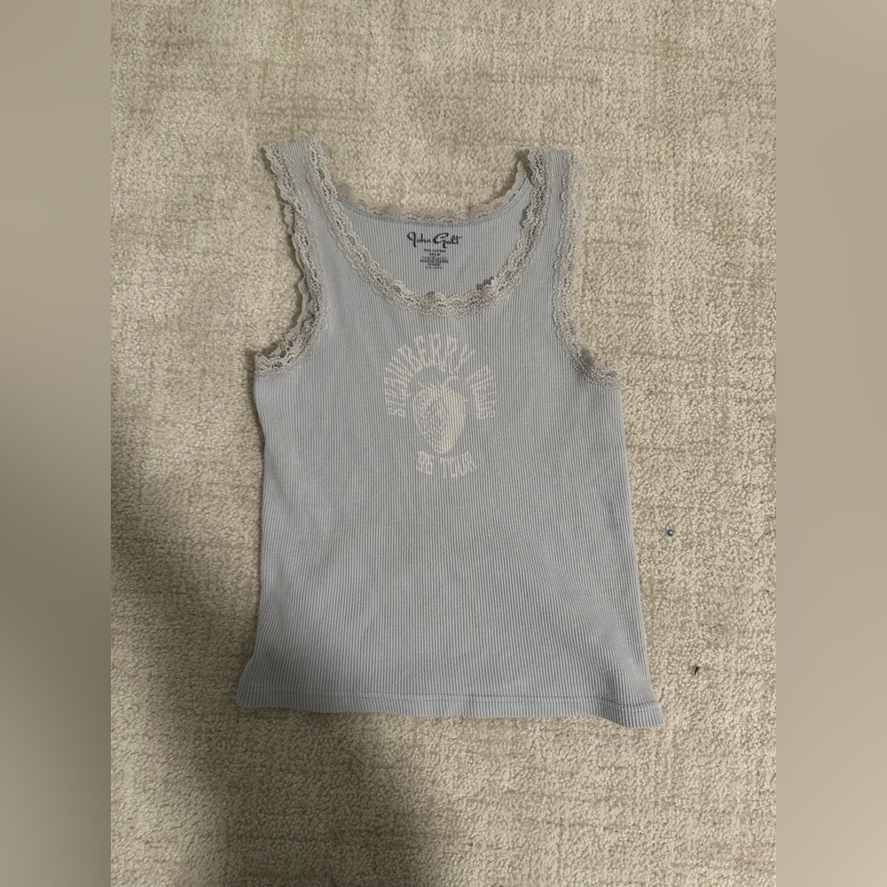 John Galt tank top, blue